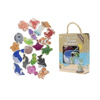 Koala Dream Fridge Friends Wooden Magnetic Shapes - Sea Creatures ET216