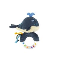 Snuggle Buddy Splashy Whale Ring Rattle CY20038