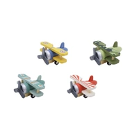 Kaper Kidz Wooden Pull Back Glider Plane Assorted; One Supplied NG23958