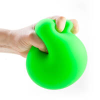 Squeeze Neon Ball 10cm Assorted