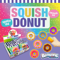 Bensons Squishy Things Squish Donut Assorted; One Supplied SQ-DON