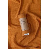 Kiin Organic Cotton + Bamboo Swaddle Caramel