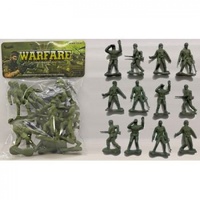 Military Figures 10cm in Poly Bag
