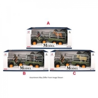 Model Series Farm Animals Vehicle & Trailer with Animal & Figure Assorted; One Supplied AA500626