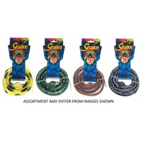 Rubber Snake Assorted; One Supplied AA500666