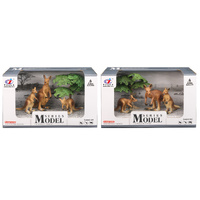 Model Series Wild Animals Kangaroo Figurines Styles Vary; One Supplied AA500965