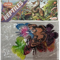 Butterfly 10cm Assorted in Poly Bag 6pc AA501016