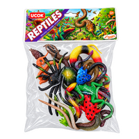 Creepy Crawlies Variety of Animals Polybag 14pc AA501017