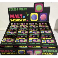 Squishy Icy Textured Multi-Colour Ball Assorted Colours; One Supplied 501215