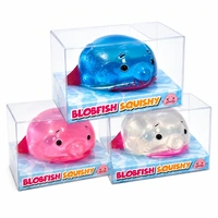 Squishy Translucent 13cm Blobfish Assorted; One Supplied 501222