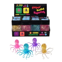 Super Solid Squishy Maltose Octopus Assorted, One Supplied AA501254