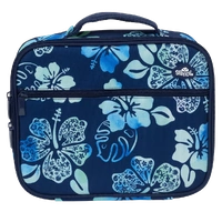 Spencil Big Cooler Lunch Bag - Midnight Hibiscus