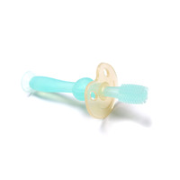 Haakaa 360° Silicone Toothbrush Blue