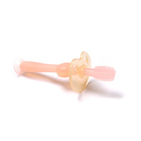 Haakaa 360° Silicone Toothbrush Pink 075