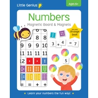 Little Genius Numbers Magnetic Board & Magnets 16933