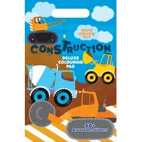 Deluxe Colouring Pad - Construction 21234
