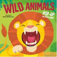 Lake Press Wild Animals Pop-Up Book 2347