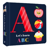 Chunky Foil Board Book - Let's Learn ABC 2668