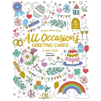 Colour Your Own All Occasions Greeting Cards & Gift Tags Book 4150