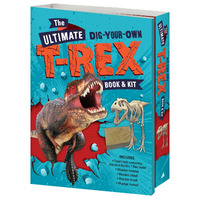 The Ultimate Dig-Your-Own T-Rex Book & Kit