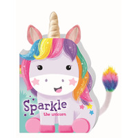 Lake Press Sparkle the Unicorn Chunky Plush Book 4914