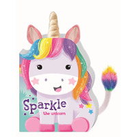 Sparkle the Unicorn Chunky Plush Book 4914
