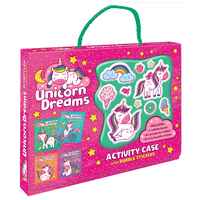 Lake Press Bubble Sticker Activity Case - Unicorn Dreams 4952