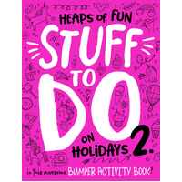 Bumper Activity Book - Heaps of Fun Stuff to Do on Holidays - Pink