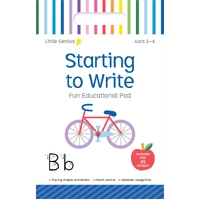Little Genius Starting to Write Fun Educational Pad 2779