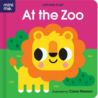 Lake Press Mini Me - Lift-The-Flap Book - At the Zoo 7823