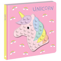 Lake Press Bubble Pops Book - Unicorn 8592