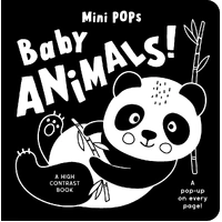 Mini Pops - Baby Animals! - Black and White Book 4685