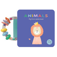 Lake Press Baby's World Rattle Hand Book - Animals 5576