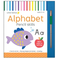 Little Genius Vol. 2 - Pencil Skills Activity Pad - Alphabet 37440