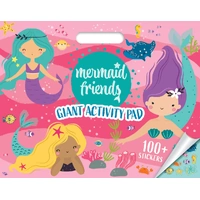 Lake Press Giant Activity Pad - Mermaids 7778
