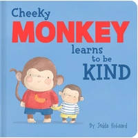 Lake Press Cheeky Monkey Learns to be Kind - Lift-The-Flap-Book 9611