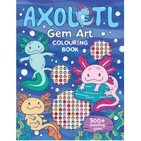 Gem Art Colouring Book - Axolotl 9734