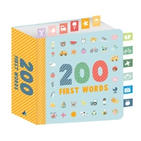 Chunky Ribbon Tabbed Board Book - First 200 Words 2048