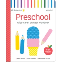 Little Genius Vol. 2 - Bumper Wipe-Clean Book - Preschool 3496