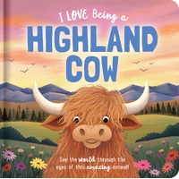 Lake Press I Love Being a Highland Cow Padded Board Book 4257