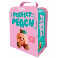 Loopy Crochet Book & Kit - Perfect Peach