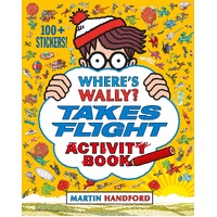 Where's Wally? Takes Flight Activity Book 100+ Stickers