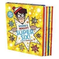 Where's Wally? The Super Six! 6 Books Box Set 96744