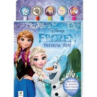 Disney Frozen Doodling Fun! 5 Pencil and Eraser Set