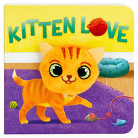 Cottage Door Press Kitten Love Finger Puppet Chunky Book 403804