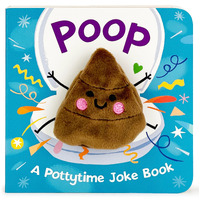Cottage Door Press Poop A Pottytime Joke Chunky Puppet Book 403805