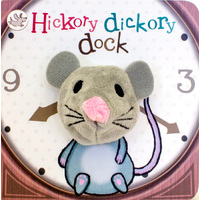 Cottage Door Press Hickory Dickory Dock Finger Puppet Chunky Puzzle 401570