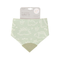 All4Ella Bandana Bib with Silicone Teether Assorted Designs