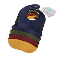All4Ella Silicone Bibs Assorted Colours