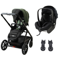 Valco Baby Ark Stroller Basil + Maxi Cosi Mico 12 LX Capsule Travel System